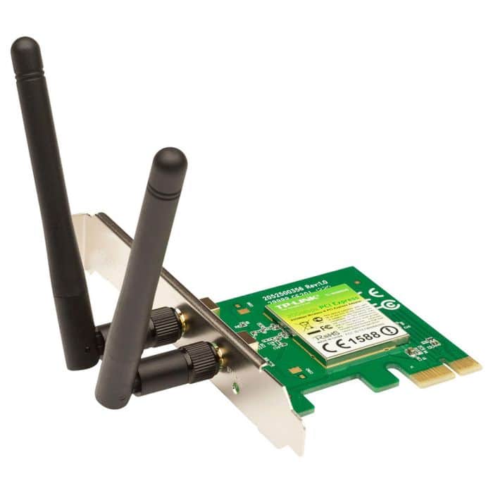 TP-Link TL-WN881ND 300 Mbps Wireless N PCI Express AdapterWithout antennas TP-Link TL-WN881ND 300 Mbps Wireless N PCI Express AdapterWithout antennas